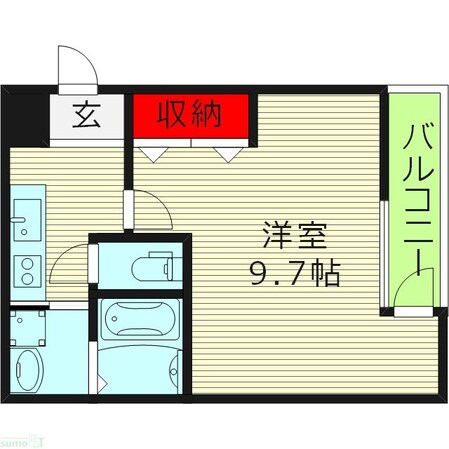 フジパレス鶴見I番館の物件間取画像